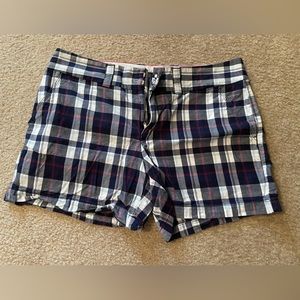 Tommy Hilfiger plaid chino shorts